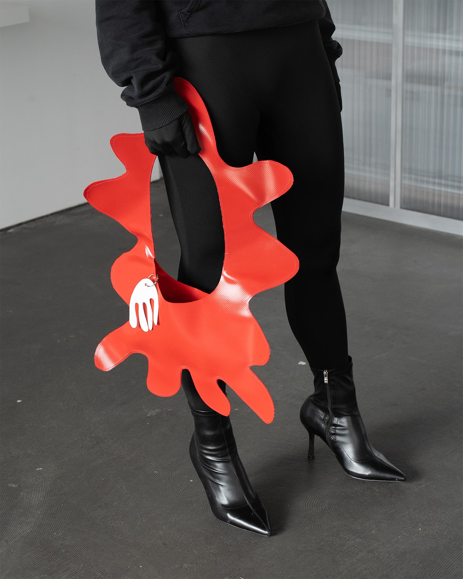 Red Wobble Bag by Studio Rasley