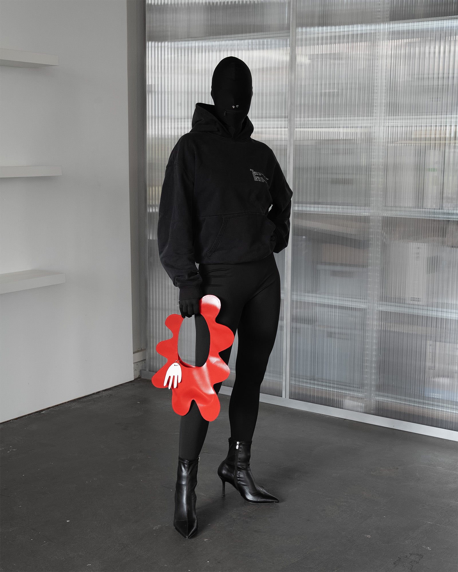 Red Wobble Bag by Studio Rasley